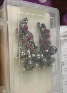 Peacock Earrings Design