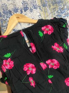 Floral Slit Dress