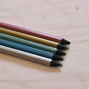 Metallic Pencil Colors (All 5 Pieces)