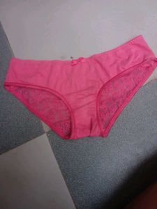 Victoria &#39;s Secret Pink Lace Trim Briefs