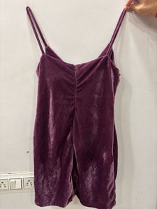 Velvet Mini Dress - Party Ready!