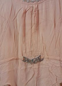 Pink A-line Dress