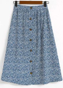 Floral Print Skirt