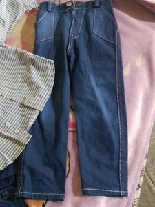Boys Outfit Set: Shirt &amp; Jeans