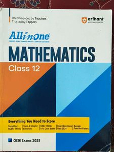 Mathematics Class 12 - Arihant