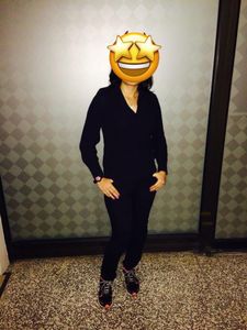 Black V-neck Stylish Sweater - Bought from USA