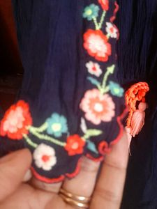 Nautinati Embroidered Frock For Girls