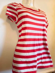 Striped Tee Size S/ M