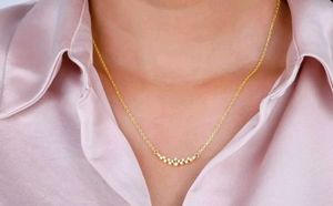 Giva 925 Silver Stay Golden Necklace