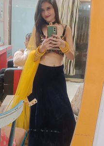 Designer Velvet Lehenga Choli