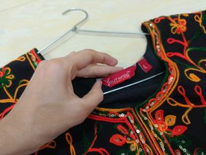 Women Georgette Kurta Dupatta Set