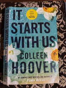 Colleen Hoover’s It Starts with Us Book