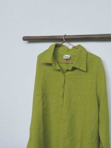 Casual Lime Green Shirt