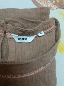 Brown MAX Top