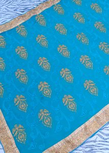 beautiful saree embroiding work