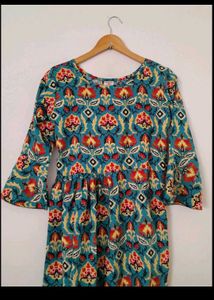 Boho Print Midi Dress