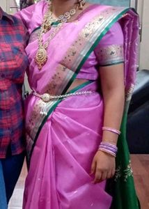 Paithani Elegant Pink saree