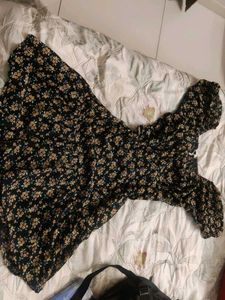 Floral Print Mini Dress