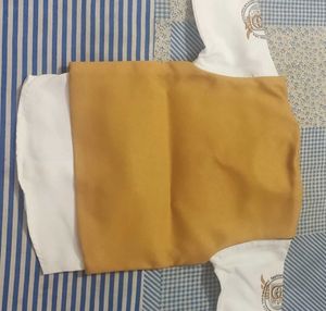 Elegant Mustard Colour Vest &amp; Shirt Set