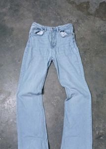 Light Blue Flared Jeans
