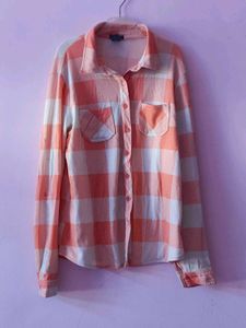 (Price Drop) Pookie Checked Shirt 🩷🤍
