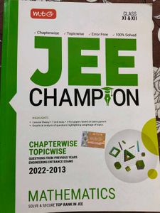 MTG JEE Champion Class XI & XII Mathematics