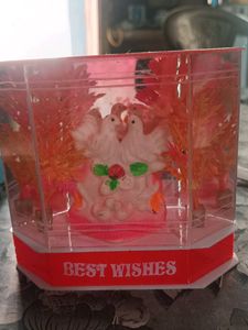 Vintage Dove &#39;Best Wishes&#39; Display
