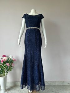 Blue Sparkling Gown
