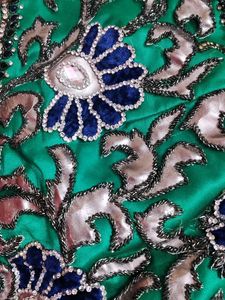 Real Zircon Work Blouse