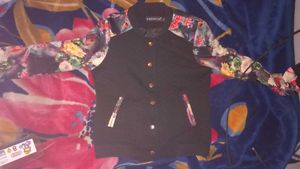 Floral Sleeve Jacket