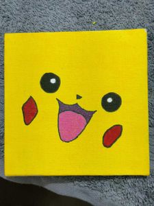 Pikachu Canvas Art
