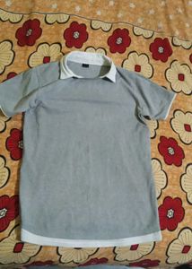 Gray Polo Shirt