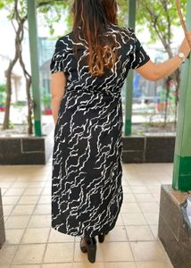For Neetu Kaur Imported High&#39;low Front Open Dress
