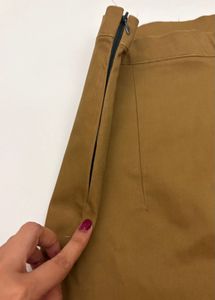Brown Mini Skirt