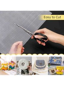 6 Pcs Cross Stitch Canvas Sheet 🫶🏻🙈💕💕🙈🫶🏻