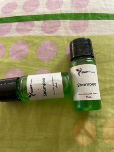 Combo Of 2 Mini Shampoo Bottles