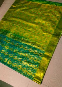 Wedding  Banarasi Silk Beautiful Colour Saree