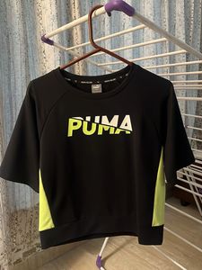 Puma Black Graphic Tee