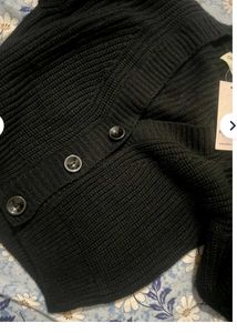 New Branded Black Cardigan