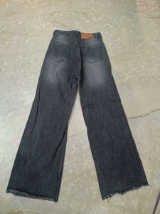 glitchez black baggy jeans