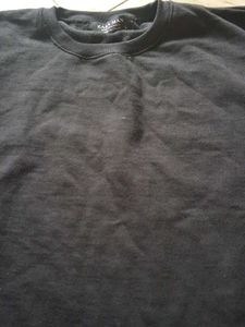 Zara Man Black Sweatshirt