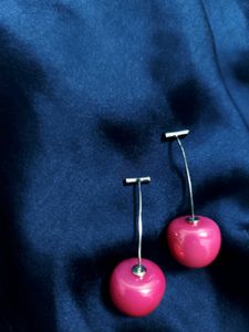 Cherry Drop Earrings