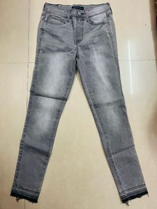 Aeropostale Grey Slim Fit Denim Jeans