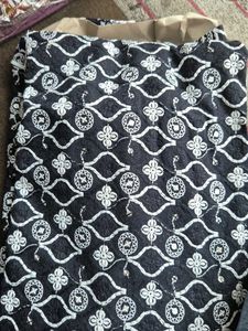 Black Embroidered Kurti
