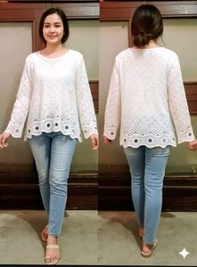 Lace Long Sleeve Top
