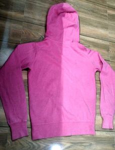 Pink Zip-Up Hoodie