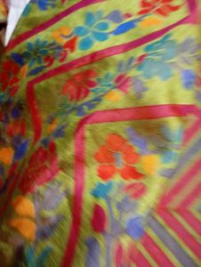 Used Floral Print Joint Brosso Saree
