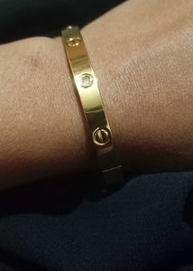 Gold Bangle Bracelet