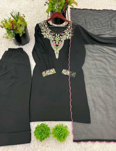 New Standard Siraak Dress full Embroidery work Dre