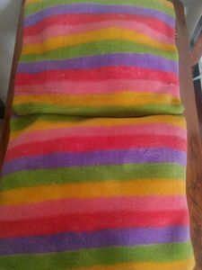 2 Cushions With Fiber Filler